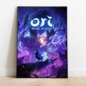 Ori and the Will of the Wisps Poster, Wandkunst, Spieldruck, Geschenk für Gamer