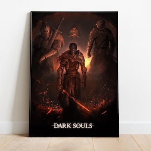 Dark Souls Poster, Wall Art, Game Print, Gift for Gamers