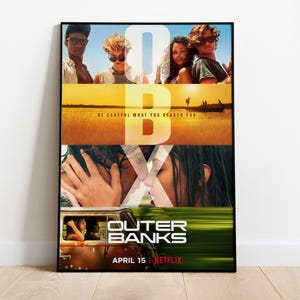 Outer Banks Poster, Wall Art, TV Series Print, TV Show Gift