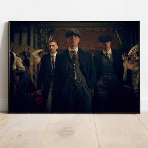 Poster Peaky Blinders, arte murale, stampa serie TV, regalo serie TV n. 2