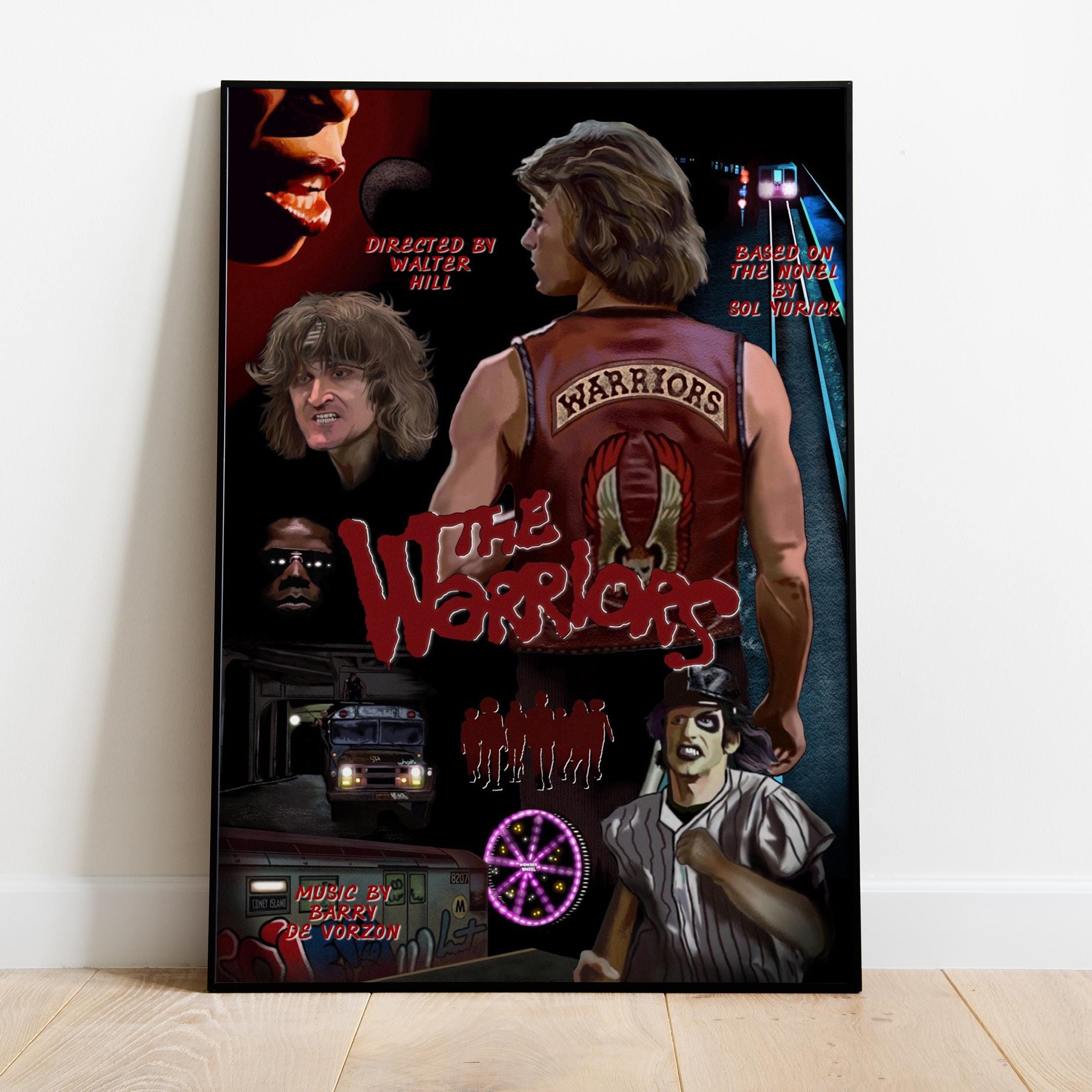 The Warriors Poster, Wall Art, Movie Print, Gift for Film Fans - Etsy
