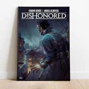 Dishonored Poster, Wall Art, Game Print, Gift for Gamers #2