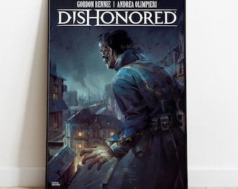 Dishonored Poster, Kunst, Spiel Poster, Geschenk für Gamer #2