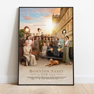 Downton Abbey Poster, Wall Art, TV Series Print, TV Show Gift