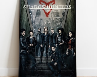 Shadowhunters Poster, Wall Art, TV Series Print, TV Show Gift