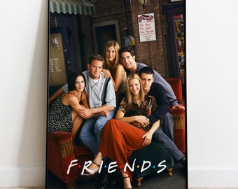 Friends Poster, Wall Art, TV Series Print, TV Show Gift
