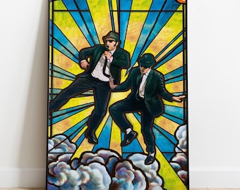 The Blues Brothers Poster, Kunst, Geschenk für Filmfans