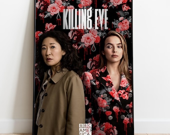 Killing Eve Poster, Wall Art, TV Series Print, TV Show Gift