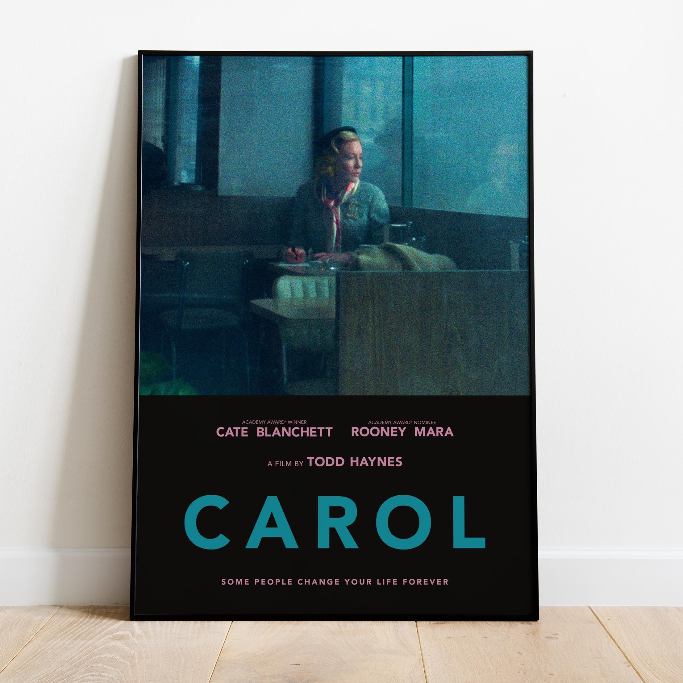 Carol Poster, Wall Art, Movie Print, Gift for Film Fans - Etsy