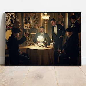 Peaky Blinders Poster, Wall Art, TV Series Print, TV Show Gift #3