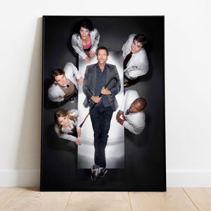 House Poster, Wall Art, TV Series Print, TV Show Gift