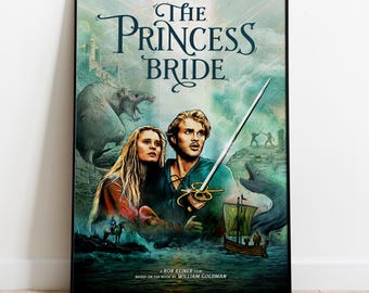 Poster The Princess Bride, kunst aan de muur, filmafdruk, cadeau voor filmfans