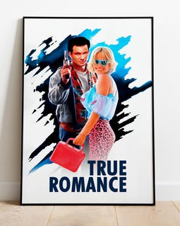 True Romance Poster, Wall Art, Movie Print, Gift for Film Fans - Etsy