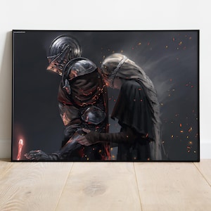Poster Dark Souls, arte murale, stampa del gioco, regalo per giocatori n. 2