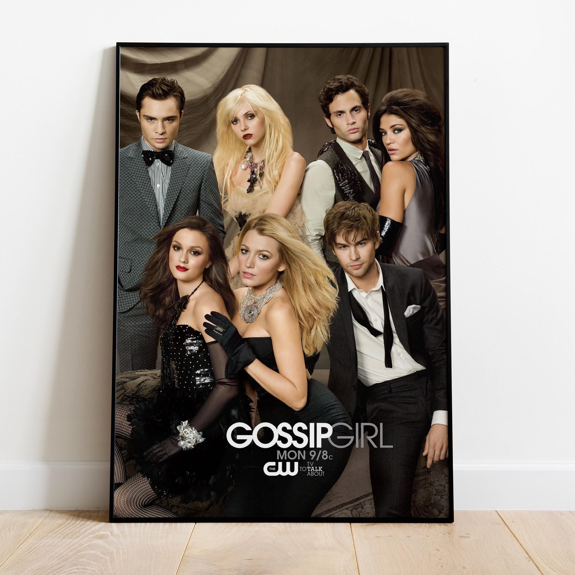 Gossip Girl Poster, Wall Art, TV Series Print, TV Show Gift - Etsy