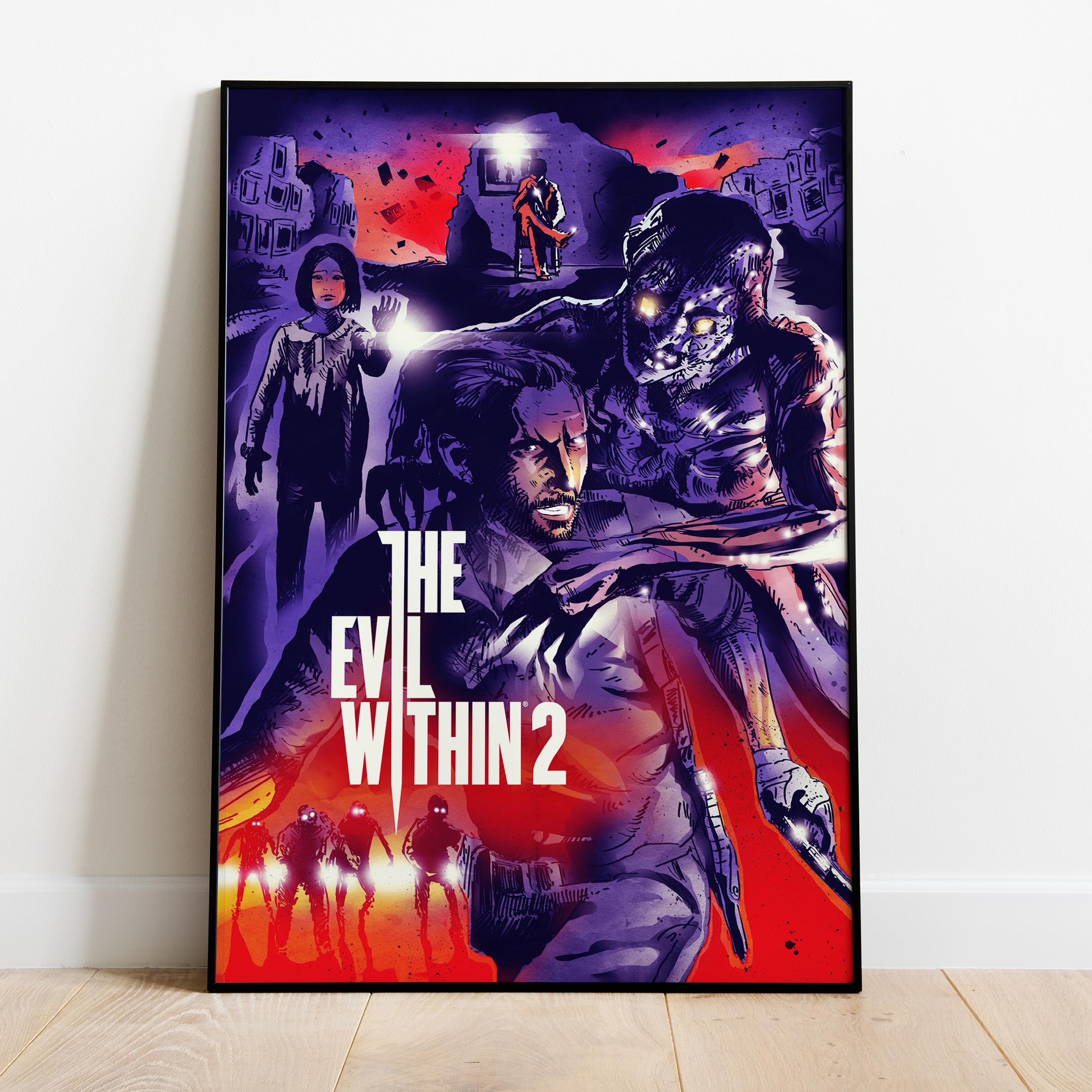 The Evil Within 2 Poster, Wall Art, Game Print, Gift for Gamers - Etsy