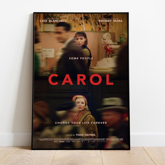 Carol Poster, Wall Art, Movie Print, Gift for Film Fans - Etsy