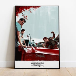 Goodfellas Poster, Wall Art, Movie Print, Gift for Film Fans