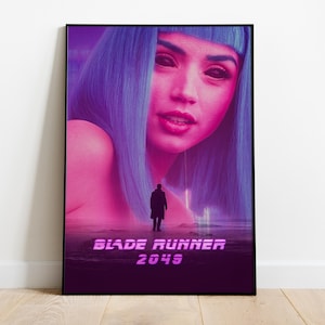 Blade Runner Poster, Wall Art, Movie Print, Gift for Film Fans