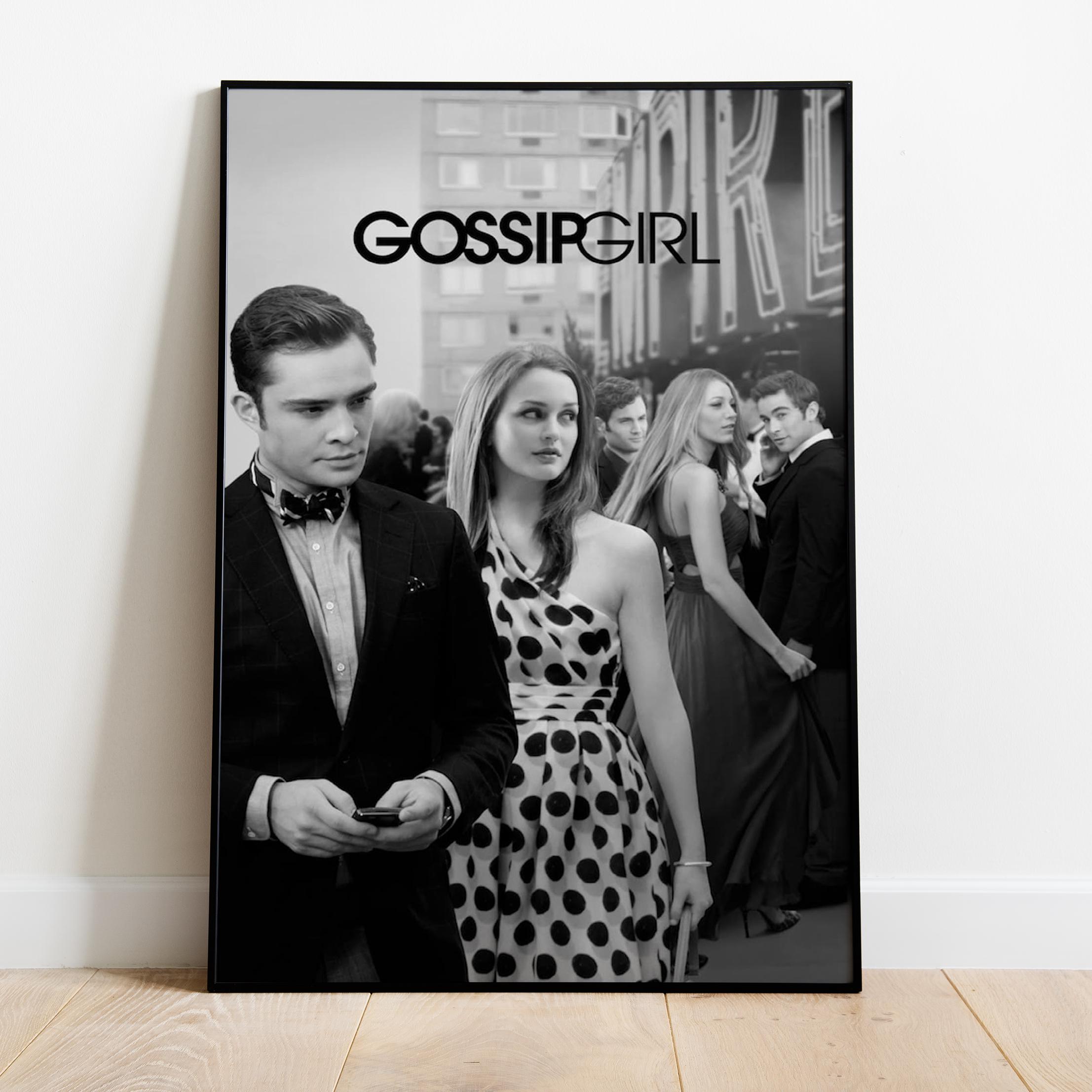 Gossip Girl Poster, Wall Art, TV Series Print, TV Show Gift - Etsy