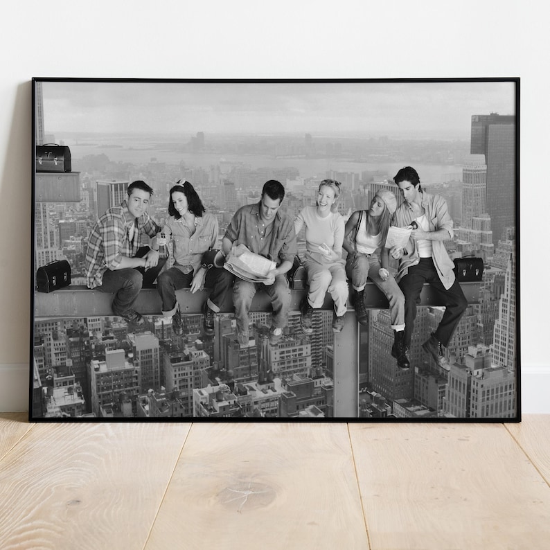 Friends Poster, Wall Art, TV Series Print, TV Show Gift - Etsy
