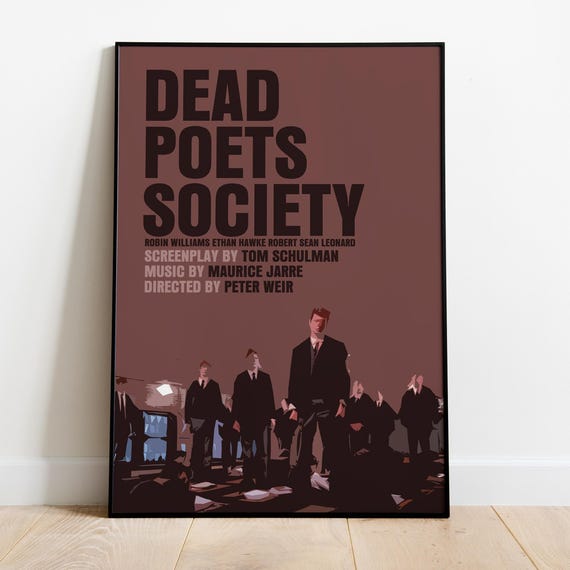 Dead Poets Society van Dmitry Belov als poster, canvas print en meer