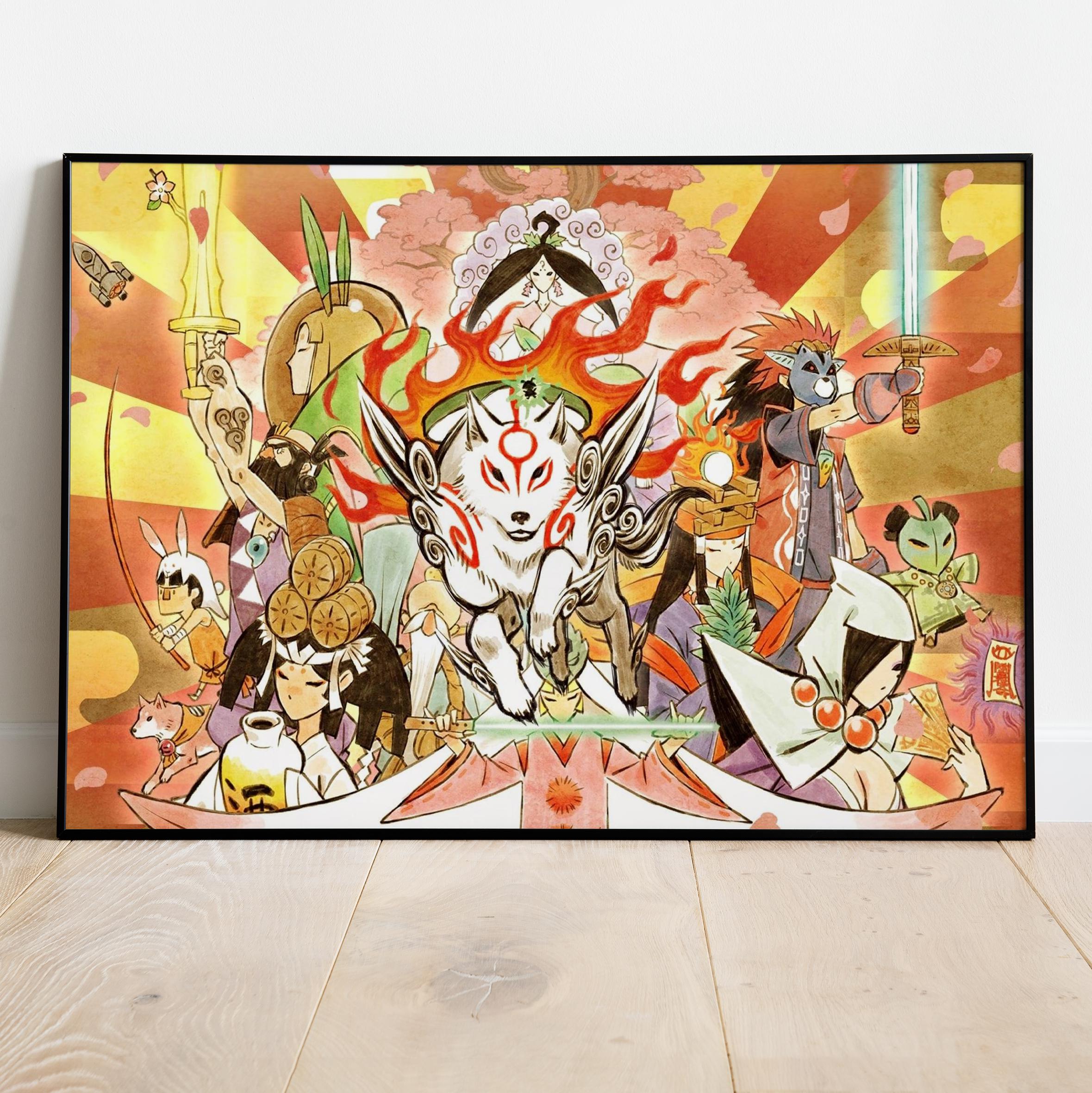 Okami Poster, Wall Art, Game Print, Gift for Gamers #2 - Etsy