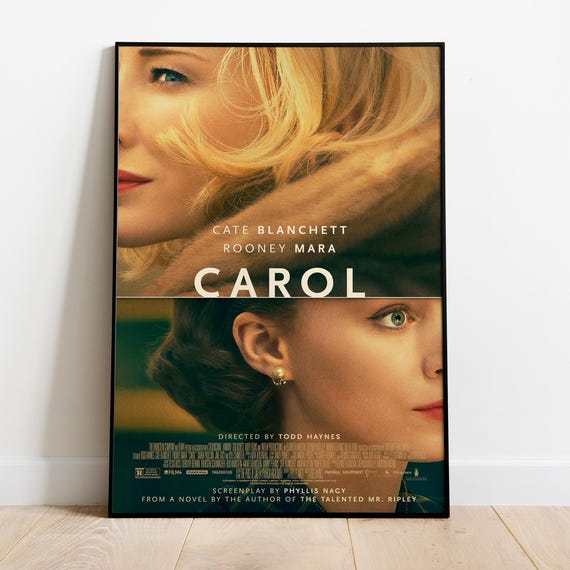 Carol Poster, Wall Art, Movie Print, Gift for Film Fans - Etsy