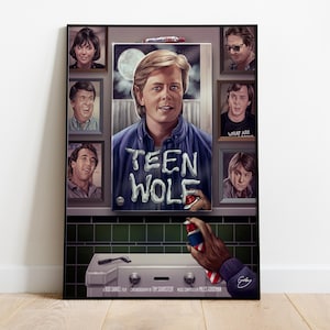Teen Wolf Poster, Wall Art, TV Series Print, TV Show Gift