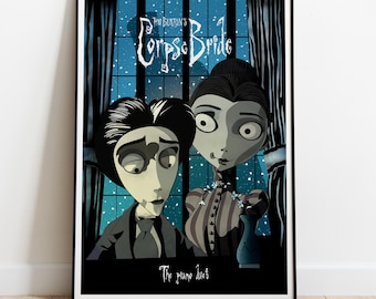 Corpse Bride Poster, Wall Art, Movie Print, Gift for Film Fans