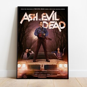 Ash vs Evil Dead-poster, kunst aan de muur, print tv-serie, tv-showcadeau