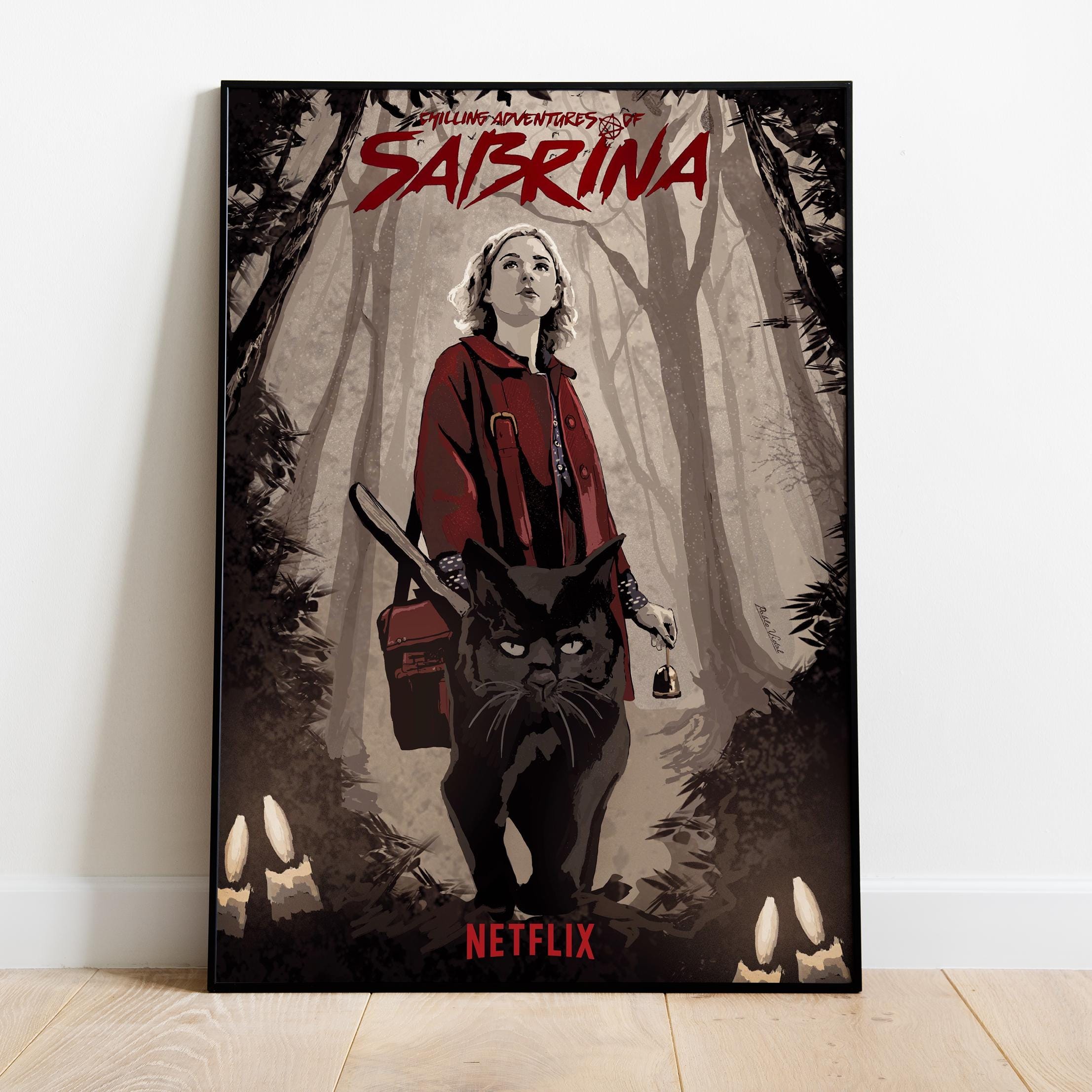 Chilling Adventures of Sabrina Poster, Wall Art, TV Series Print