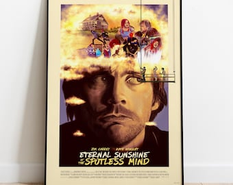 Eternal Sunshine of the Spotless Mind Poster, Kunst, Film, Geschenk für Filmfans