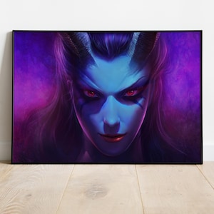 Dota 2 Poster, Wall Art, Game Print, Gift for Gamers