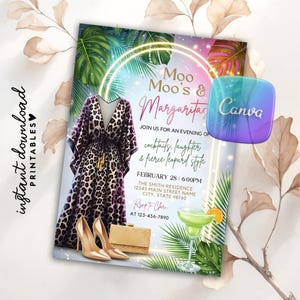 bachelorette invite,
ladies night invite,
brunch invitation,
girls night party,
girls day fun,
girls night ideas,
cheetah print,
margarita party,
glam party invite,
moo moos,
30th birthday invite,
pajama party invite,
margarita invite,
girls night decor,
tropical invite,
40th birthday,
50th birthday,
bachelorette party,
digital invitation,
leopard print,
invitation template,
digital invite, Leopard Pajama Girls Night Party Invite, Ladies Brunch Party invite, Mumu and Margaritas Party Invitation