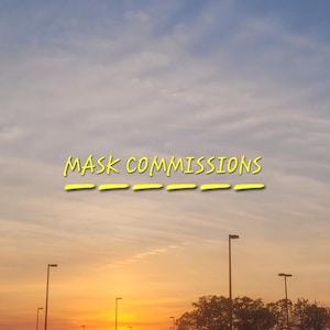 Custom therian/furry mask commissions! :3