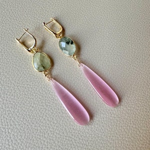 Pink Eye Earrings - Etsy 