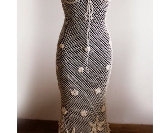 Crochet Pattern. Dress No 236. Sizes S to XXL