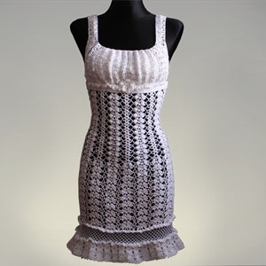 Crochet Pattern - Lady's dress No 221