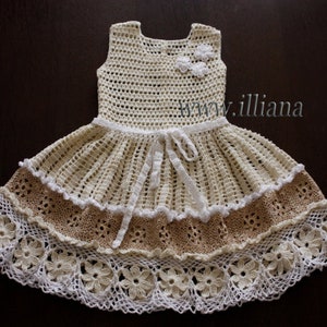 Crochet dress. PDF Pattern . No 86