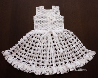 Crochet  Dress  PDF Pattern no 91