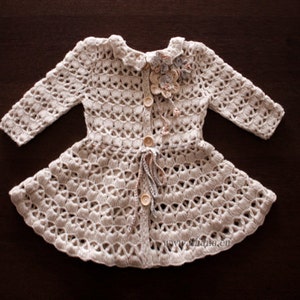 Crochet Coat Pattern No 10