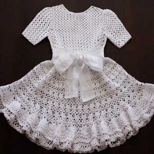 Robe au crochet. Patron PDF. Non 82