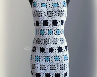 Dress. Crochet Pattern No 229