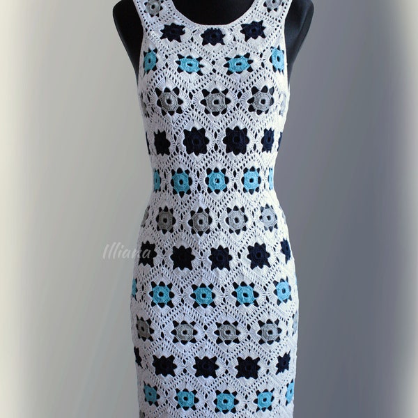 Dress. Crochet Pattern No 229