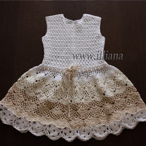 Crochet dress. PDF Pattern . No 84