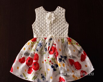 Crochet Dress PDF Pattern No 98