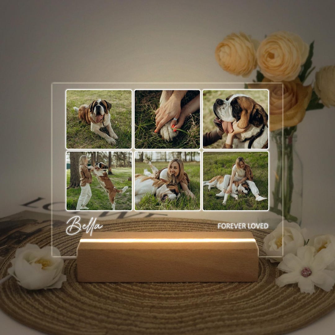 Custom Photo LED Light, Photo Collage Lamp, Personalized Acrylic — free download