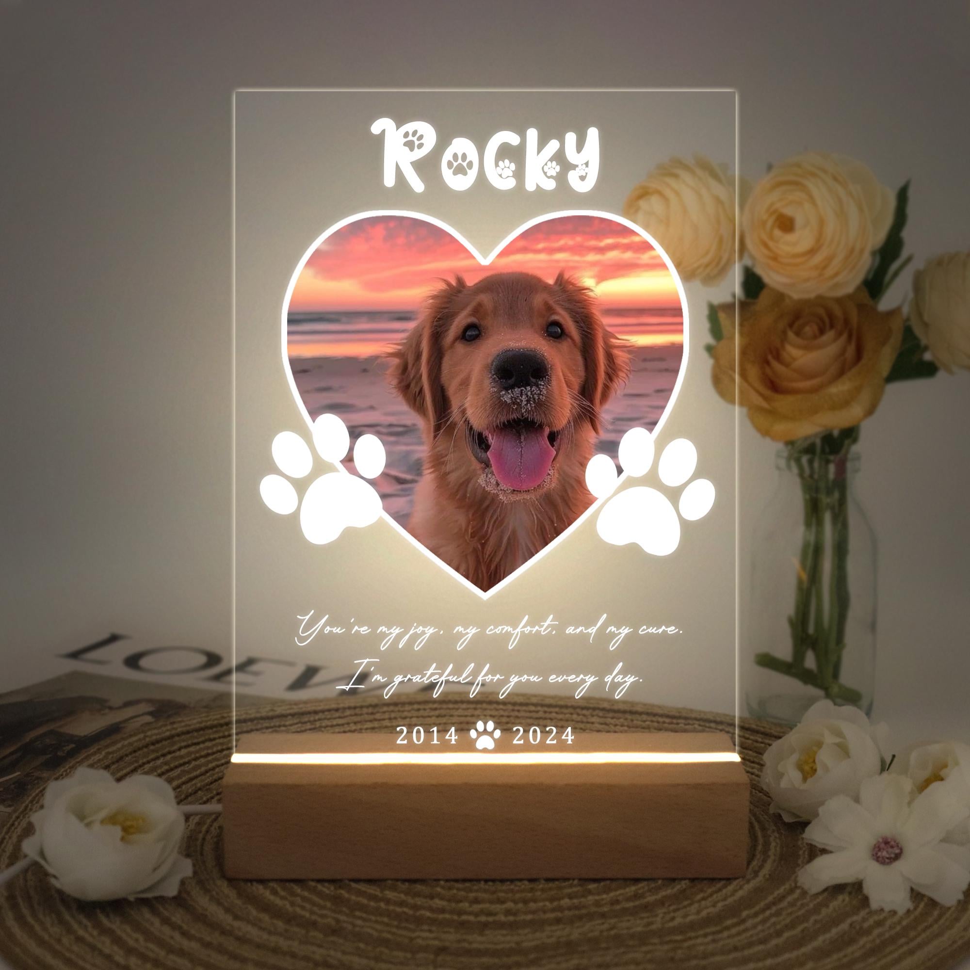 Targa Memoriale Personalizzata Per Animali Domestici, Regalo