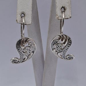 Earrings Ukrainian sterling silver 925 vintage from 90s